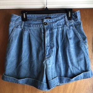 LEE denim mom shorts